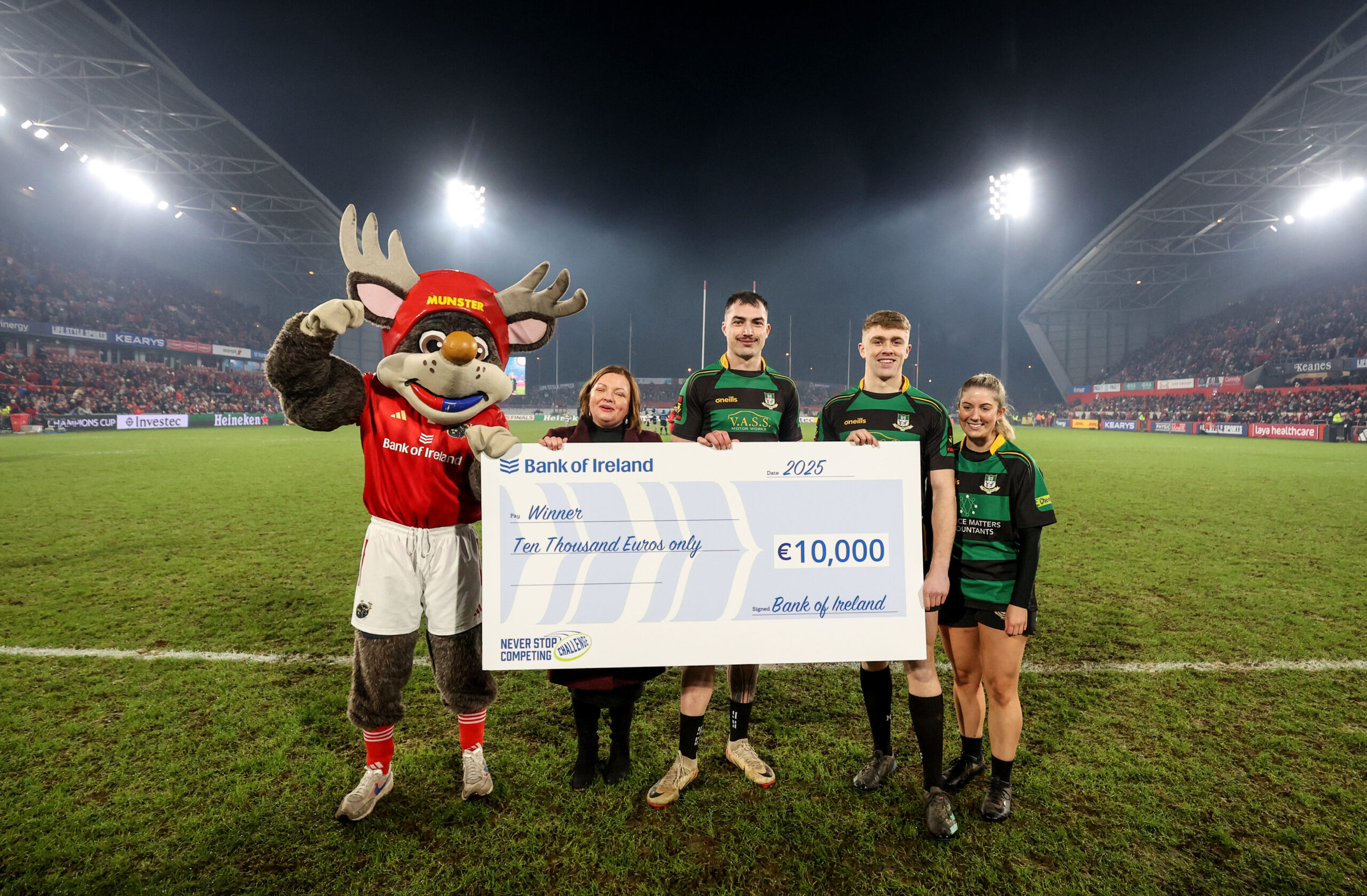 Mallow RFC Crowned 2025 Champions of Bank of Ireland ‘Never Stop