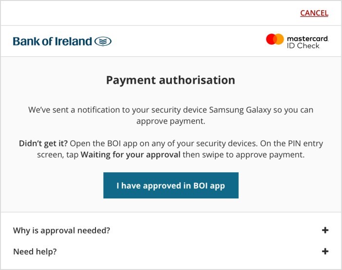 One Time Passcodes Frequently Asked Questions Bank of Ireland